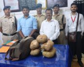 Video गोंदिया: पुलिस रह गई दंग , लावारिस ट्रॉली बैग से निकला गांजा