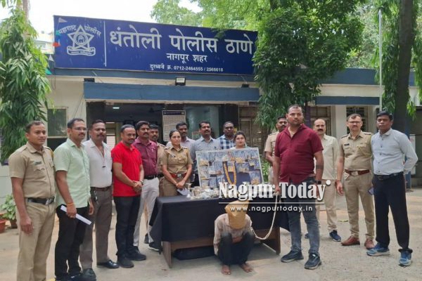 Dhantoli cops crack theft at VCA Curator Hinganikar’s house in 24 hours