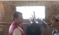 CM Fadnavis visits Police Outpost in Gadchiroli