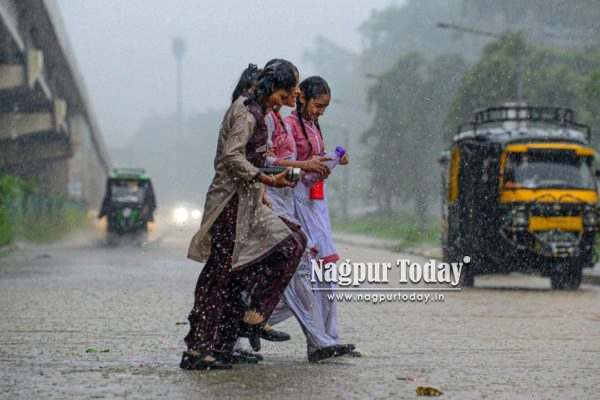 Rain relief for Nagpurians after two days of heat, humidity