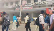 Fire at Churchgate Station Cake Shop, No Injuries Reported