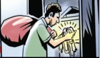 Thieves decamp with cash, gold from house in Yashodhara Nagar