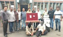 Kalamna cops nab two goons after chase, seize pistol, live cartridges