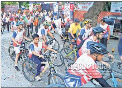 World Bicycle Day rally gets huge response in Nagpur