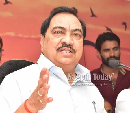 My son-in-law’s arrest in drugs case conspiracy to defame me: Khadse