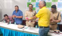 Nagpur CP Dr Singal visits Mitrangan De-Addiction and Rehabilitation Centre