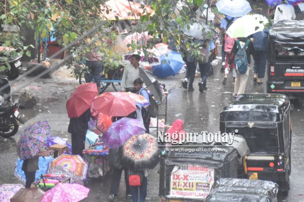 Nagpur Faces Monsoon Fury: Rain Disrupts Life, Alerts Issued