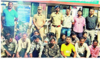 17 gamblers arrested in raid on flat in Kapil Nagar, Nagpur