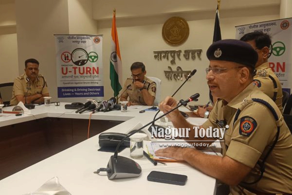 Nagpur Police Launch ‘Operation U-Turn’ to Combat Drunk Driving, Marking 21% Drop in Road Fatalities