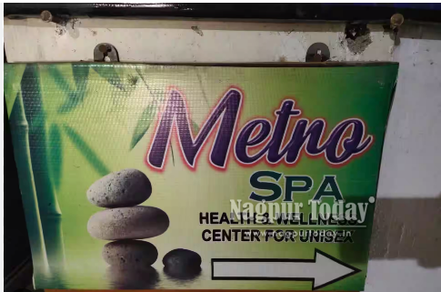 Flesh trade exposed at Metro Spa in Nagpur; 1 woman held, 4 victims rescued