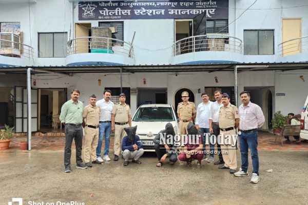 Three with MD powder worth Rs 3.8 lakh arrested in Mankapur, Nagpur