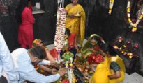 Om Namah Shivaya:  Devotees flock Shiva temples in Nagpur on first Shravan Somwar
