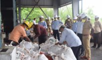 गोंदिया: लाखों रुपए का 468 किलो गांजा खाक