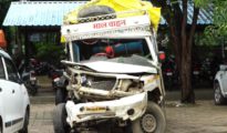 Speed havoc: Reckless Volkswagen triggers chain collision on Sitabuldi Flyover, 3 hurt