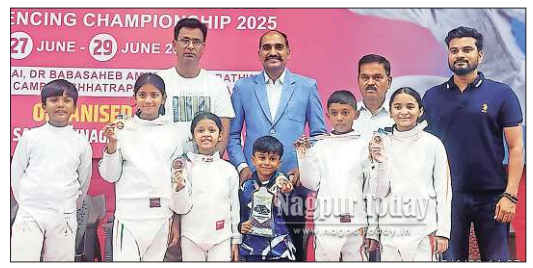 Nagpur fencers shine at State competition