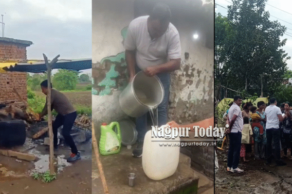 Illegal mahua liquor dens busted in Hingna area on dry day; four held