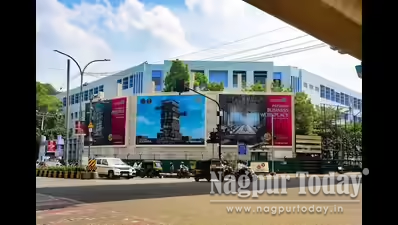 Dazzling danger: LED hoardings in Nagpur raise alarms over road safety
