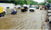 Monsoon returns to Nagpur with patchy showers, leaves city waterlogged