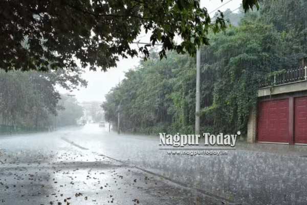 Nagpur Wakes Up to Heavy Rains; Orange Alert Issued for the City