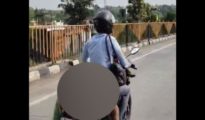 नागपूर-जबलपूर महामार्गावर मानवतेचा मृत्यू; मदत न मिळाल्याने पतीने पत्नीचा मृतदेह दुचाकीवर बांधून नेला!