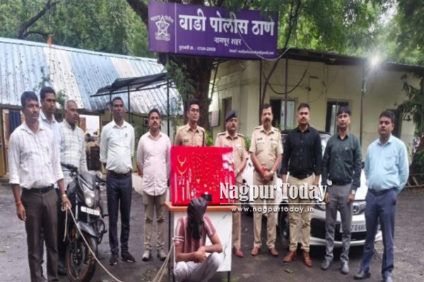 Nagpur’s Wadi Police Crack House Burglary Case in Just Three Days; Property Worth ₹7.42 Lakh Recovered