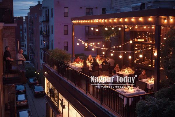 Rooftop Restaurant Boom Raises Alarms in Nagpur’s Residential Zones: Are Civic Norms Being Ignored?