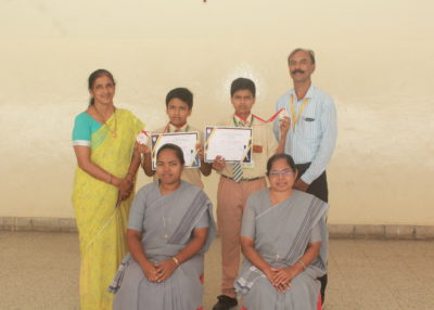 Vinayalaya Convent School students win gold, bronze in fencing contest