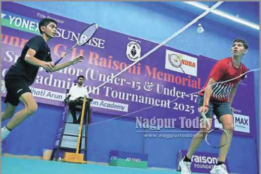Raisoni Selection Badminton Tourney: Nagpur’s Ditisha, Sanvi enter finals
