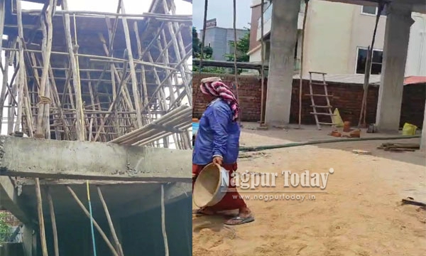 Illegal construction continues in Nagpur despite court stay; locals allege inaction by NIT