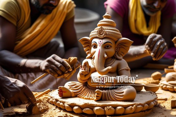 Nagpur Gears Up for Ganeshotsav with Strict Rules & Eco-Friendly Drive