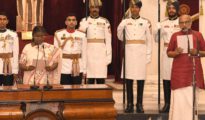 C P Radhakrishnan sworn in as 15th Vice President of India
