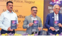 Ex-DGP Sivanandhan launches his book ‘The Brahmastra Unleashed’ in Nagpur