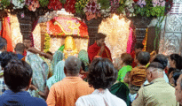कोराडी मंदिरात ५५२१ अखंड ज्योत;माता जगदंबेच्या दर्शनासाठी लाखों भक्तांची उसळी गर्दी !