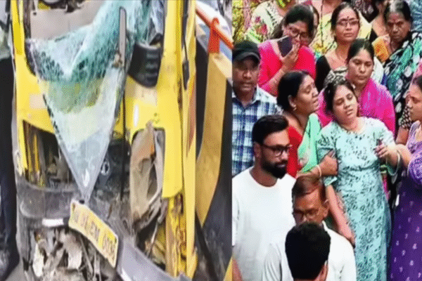 Nagpur Mankapur Flyover Crash: Tearful Farewell to Student Saanvi, Brother Still Hospitalized