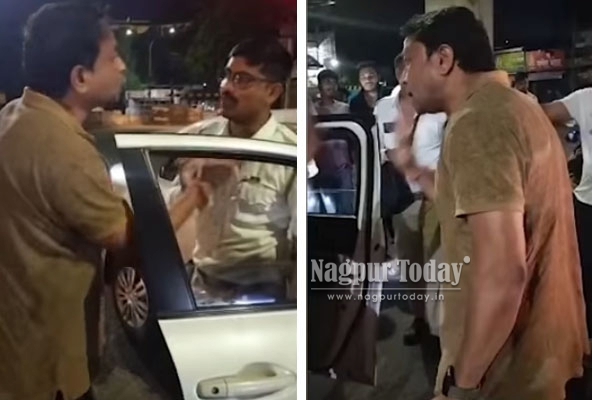 Nagpur: Drunk Driver Attacks Traffic Cop, Threatens in Gadkari’s Name