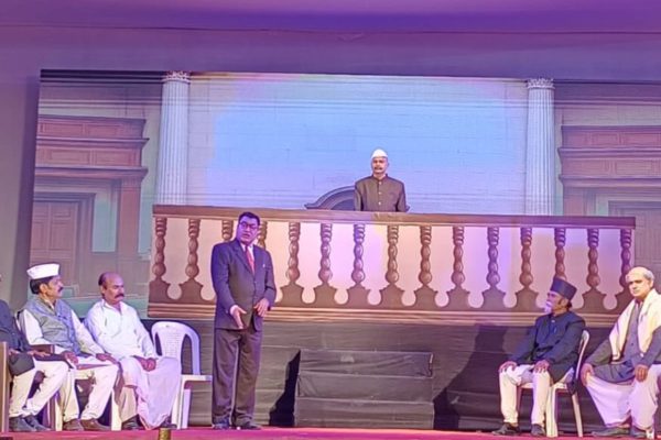 दीक्षाभूमीवर १२० कलाकारांसह “संविधान” महाकाव्य नाटकाचे भव्य सादरीकरण!