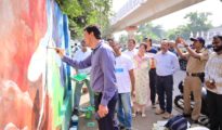 Youth Bring Color to City Walls at NMC’s “Rang De Nagpur” Mural Fest