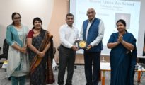 Dr. Sanjay Paithankar Visits Nagpur; Leads Tree Plantation Drive and Inspires Students at Mount Litera Zee School
