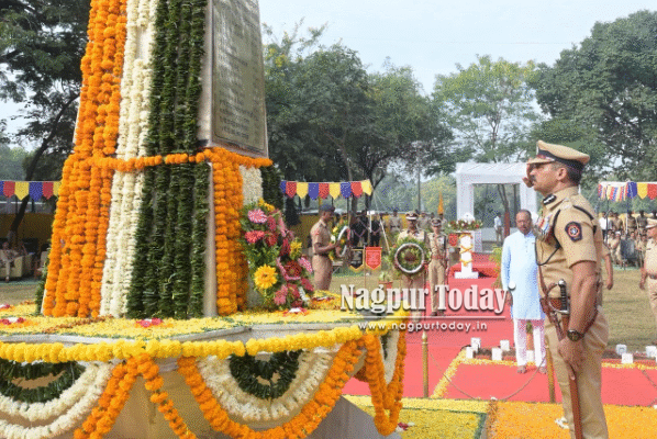 Nagpur Police observe ‘Police Commemoration Day’ in memory of 1959 Hot Springs martyrs