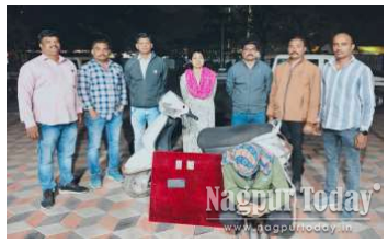 Chain-snatcher arrested; stolen gold recovered in Nagpur