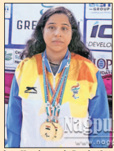 National Para Swimming: Nagpur’s Kanchanmala wins triple gold