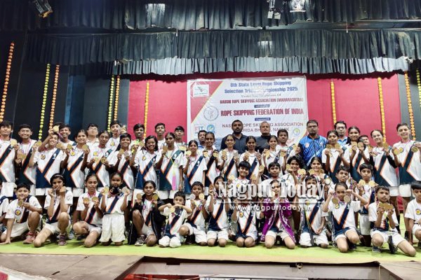Nagpur Shines: Rope Skipping Association Bags 81 Medals at State Championship in Nashik