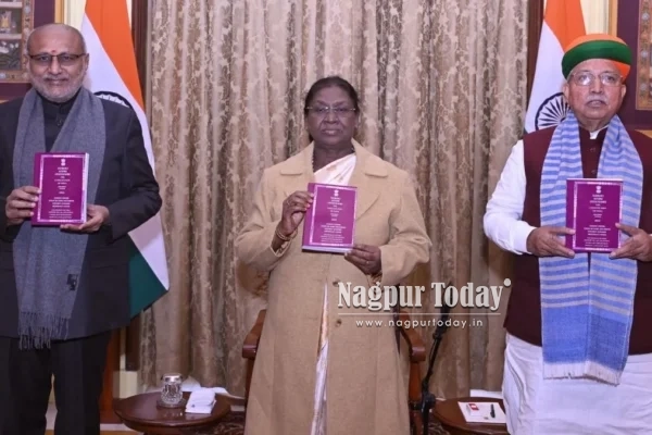 President Murmu releases Constitution in Santhali language