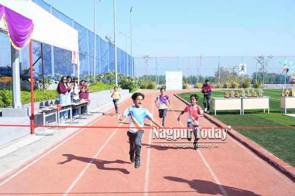 Five-year-old student leaders kick off GIIS Nagpur’s ZENITH 3.0 annual sports day
