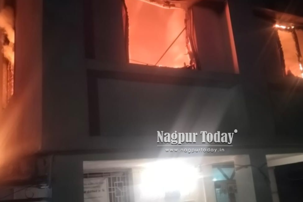 Fire guts Bubbles Kids Play Zone near Kadbi Chowk; property worth ₹1.5 lakh damaged