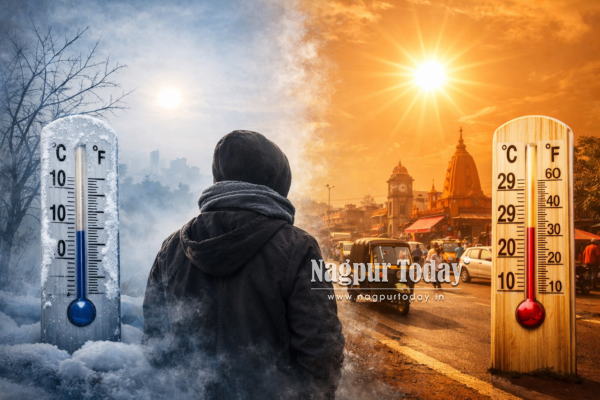 Nagpur blows hot & cold: Weather turns erratic in city