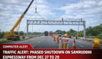Traffic Alert: Phased Shutdown on Samruddhi Expressway from Dec 27 to 29