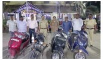 4 juveniles held, six stolen two-wheelers recovered in Nagpur