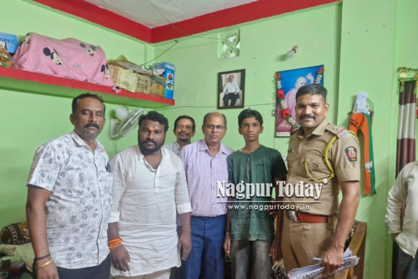 वाठोडा परिसरातील बेपत्ता १४ वर्षीय मुलगा सुखरूप परत; पोलिसांच्या वेगवान कारवाईला यश