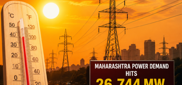 Maha power demand peaks at 26,744 MW amid blistering heat, highest in two years